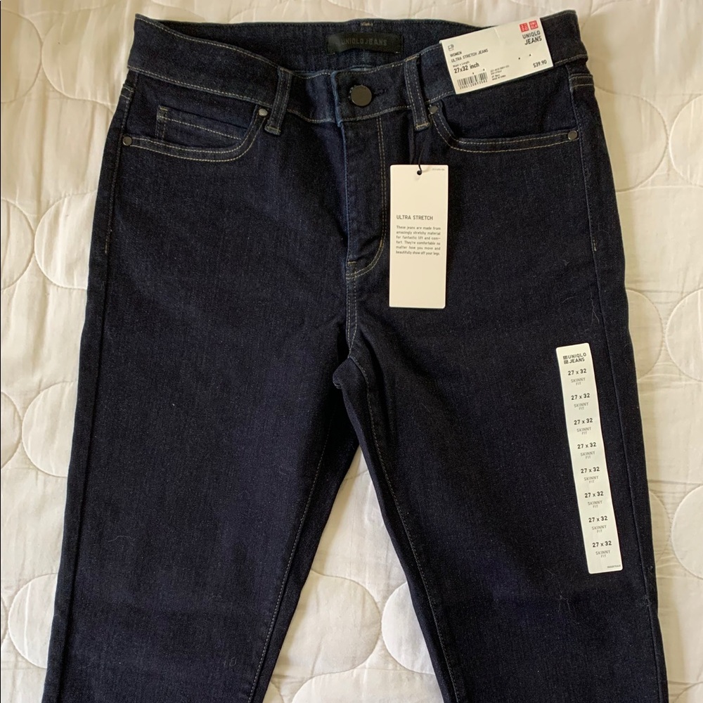 Never worn Uniqlo Ultra Stretch jeans